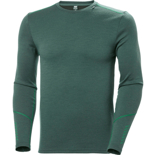 Helly hansen lifa merino midweight skiundertrøje herre, grøn