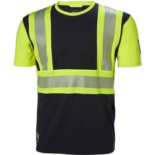 Helly Hansen Workwear ICU 79271-369 T-shirt Bemærk, sort/gul M