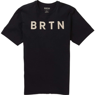 Burton Unisex BRTN Short Sleeve T-Shirt Black, XS
