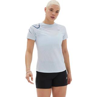 New Balance Impact T-shirt Dame - Str. L, Let, Hurtigtørrende & Bæredygtig