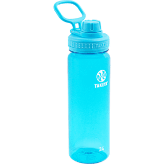Takeya 24 oz Tritan Plastic Sport Water Bottle With Spout Lid Premium Quality BPA Free Food Grade Materials Breezy Blue