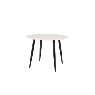 Venture Design Plaza spisebord Sort/eg 100 cm