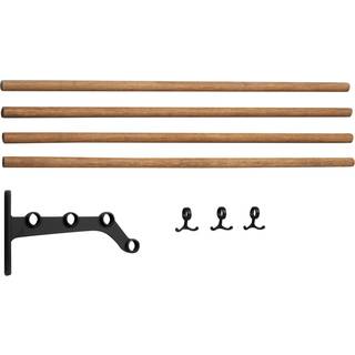 Essem Design Nostalgi 291 tilbygget hattehylde 100 cm Bambus-Sort