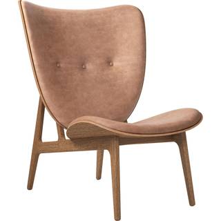 NORR11 Seating - 'Elephant Lounge Chair', camel in Camel FSC certified oak - Light Smok