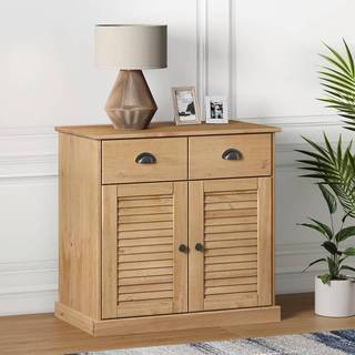 skænk med skuffer VIGO 78x40x75 cm massivt fyrretræ