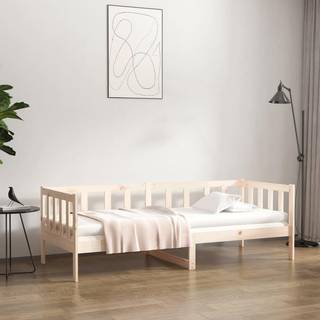daybed uden madras 90x190 cm massivt fyrretræ