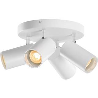 SLV Asto Tube loftspot GU10 4 lk, rondel, hvidt