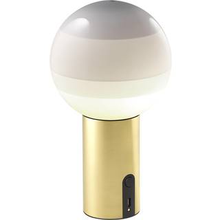 MARSET - Dipping Light Portable bordlampe Off-White/Brushed Brass