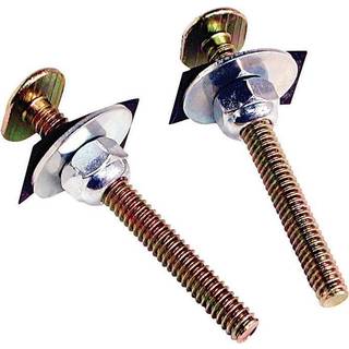 Danco 89055 Bolt/Nut Closet 5/16x2-1/4 BRS Husholdning