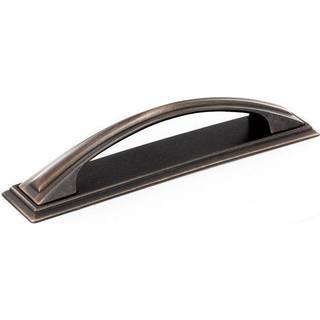 Richelieu Hardware BP26987Borb Vaudreuil Collection 5 1/16-tommer (128 mm) Midt-til-centreret børstet oli-rubbet bronze overgangsskab og skuffetr