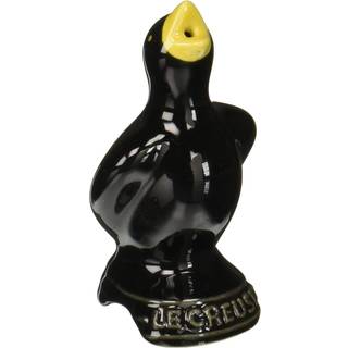 Le Creuset StoneWare Pie Bird 3.25 """" Sort med gul n?b