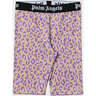 Palm Angels Kids Animal-printed biker shorts - multicoloured - Y 8