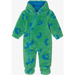 Stella McCartney Kids Baby fleece onesie - green - M 24
