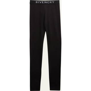 Givenchy Kids Logo cotton-blend leggings - black - Y 6