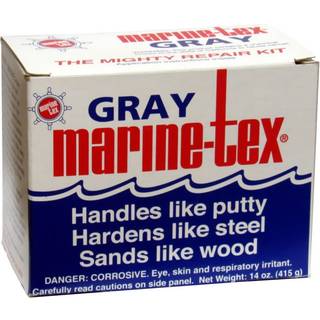 Travaco Products- Marine Tex Marine-Tex 14 Oz Kit Gray