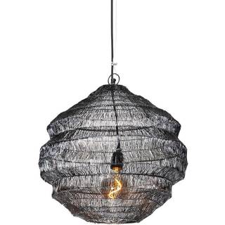 Oriental Pendellampe Sort 45 cm x 40 cm - Vadi