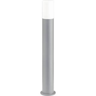 Stibelysning 1326 med opalt glas lysegrå Højde 95 cm