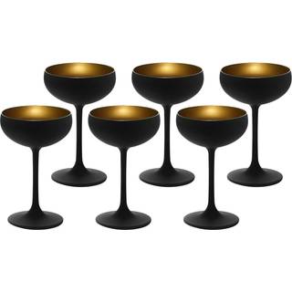 Krystal-champagneskåle Elements, 6 stk