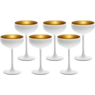 Krystal-champagneskåle Elements, 6 stk