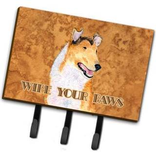 """" Caroline's Treasures SS4903TH68 Collie glat t?rre dine poter i snor eller n?gleholder stor flerfarvet """"