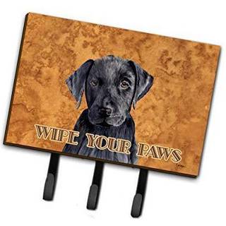 """" Caroline's Treasures SC9136TH68 LABRADOR T?r dine poter snor eller n?gleholder stor flerfarvet """"