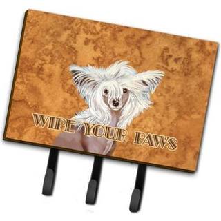 """" Caroline's Treasures LH9459TH68 Kinesisk crested tørre dine poter snor eller nøgleholder stor flerfarvet """"