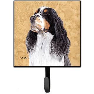 """" Caroline's Treasures SC9134SH4 Springer Spaniel Leash Holder eller Key Hook Small Multicolor """"