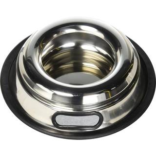 Indipets Spill Proof Splash Gratis ikke-tip-skål: Ikke-skidt kæledyrsvand og madskål | 16 oz rustfrit stål (PN: 800091)