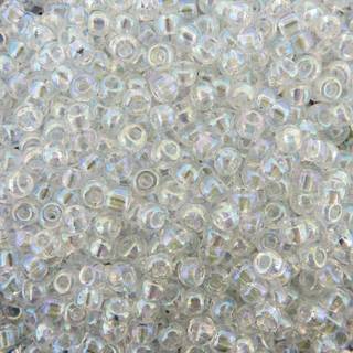 Miyuki Round Seed Bead St?rrelse 8/0 22G Crystal AB