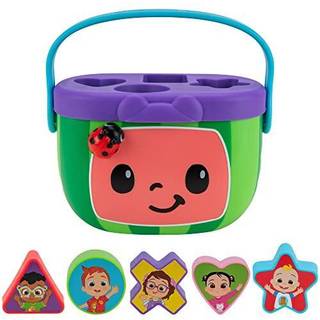 CoComelon Formsorter - Identificer former med dine yndlingsfigurer - Bærbart legetøj til småbørn og førskolebørn