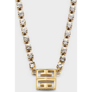 Givenchy 4G SwarovskiÂ® crystal-embellished necklace - gold - One Size