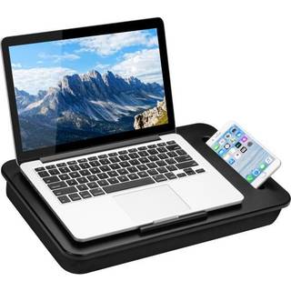 Lapgear Sidekick Lap Desk With Device Ledge and Phone Holder - Black - Passer op til 15,6 tommer b?rbare computere - stil nr. 44218