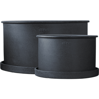 DBKD Plant bowl krukke 2-pak Black