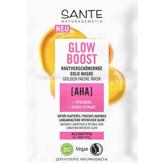 Sante Glow Boost Golden Facial Mask AHA Ansigtsmaske