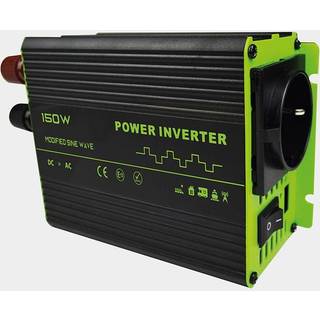 Inverter / vekselretter 1852-Marine, modificeret sinuskurve, 12 V - 230 V, 150 W