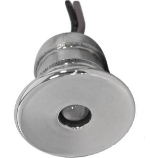 Spotlight Casolux Mille Courtesy Light, indbygget, rustfrit stål, LED, 10 - 30 V, 0.2 W, med blåt skær