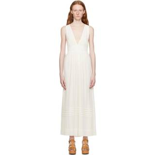 Maxi dress - Off white - 44