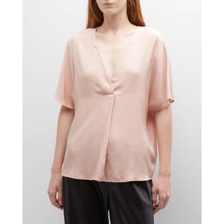 Vince Silk-blend top - beige - S