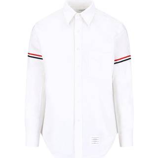 Thom Browne Grosgrain armband shirt - white - L
