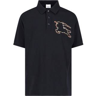 Burberry EKD cotton piquÃ© polo shirt - black - IT 52