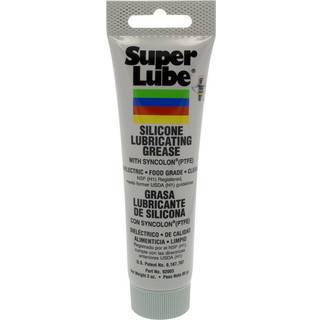 Super Lube® - Silicone Lube (PTFE) - 3 oz Tube - Translucent White