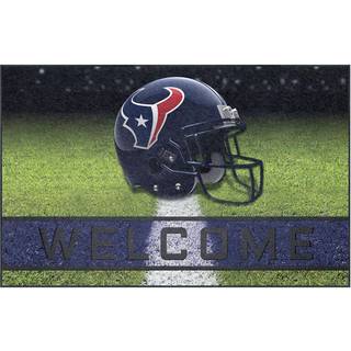 Fanmats 19945 Houston Texans Crumb Rubber Outdoor Door Mat - 18in. x 30in.