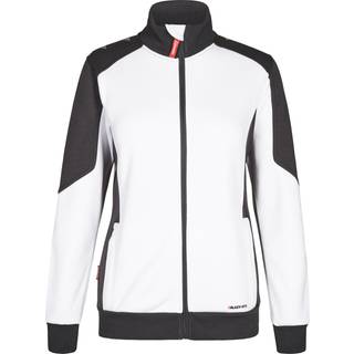ENGEL Galaxy dame Sweat Cardigan Hvid/Antrazitgrå 8825-233 3XL