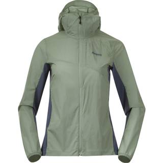 Bergans Women's Rabot Light Windbreaker Jacket Jade Green/Orion Blue, XS