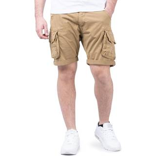 ALPHA INDUSTRIES Herren Hosen braun Slim Fit