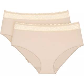 Triumph 2-pak Feel Of Modal Midi Knickers - Creme - Large * Kampagne *