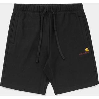 Shorts Carhartt WIP American Script Sweat Short Black L - Black - L