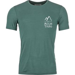 Ortovox 120 Cool Tec Mountain Duo T-Shirt Merino-shirt Herrer størrelse XXL farve grey