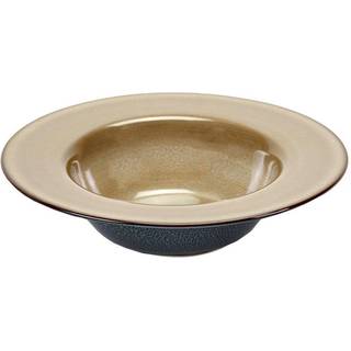 Serax Terres de Rêves dyb tallerken 21,3 cm Misty grey/Dark blue