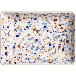 Oiva Toikka Collection Helle tallerken 10 x 15 cm, blå-brun